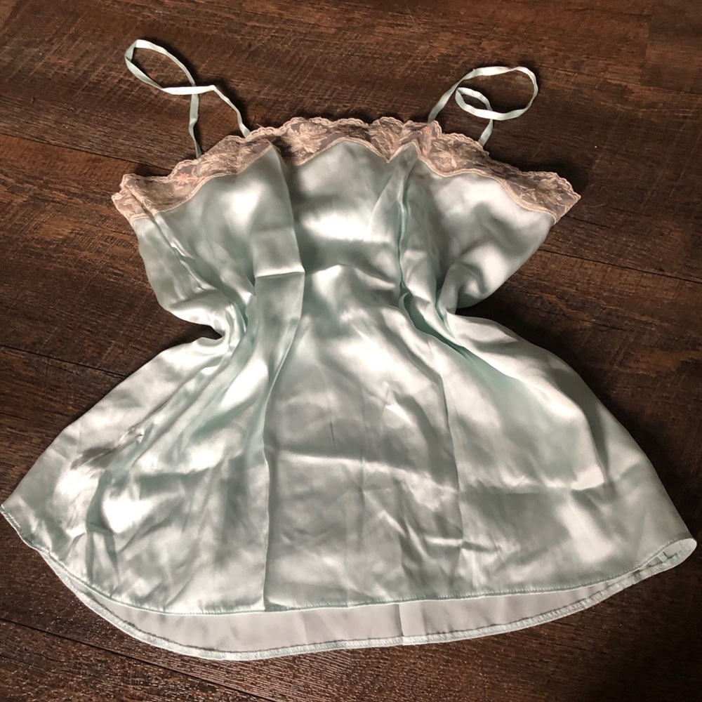 100% silk vintage cami